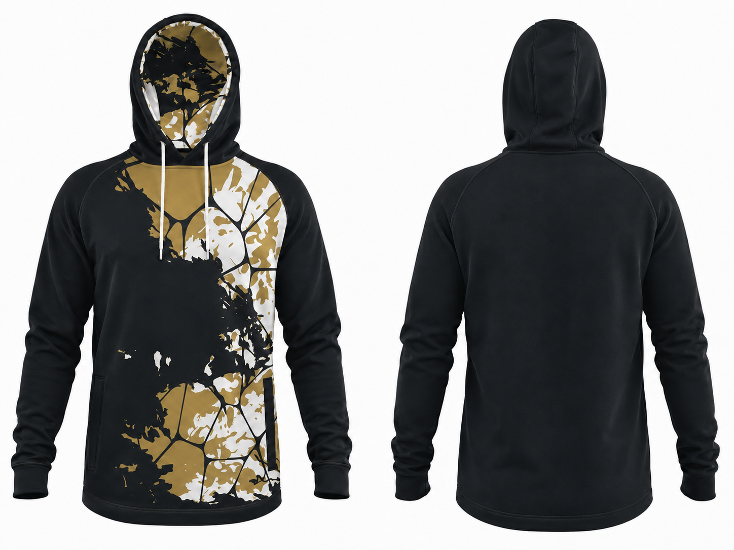 Sublimated Hybrid Hoodie